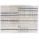 Oversize Maritime Cotton Mediterranean Kilim Rug. 10.4 x 14 Ft (315 x 427 cm)
