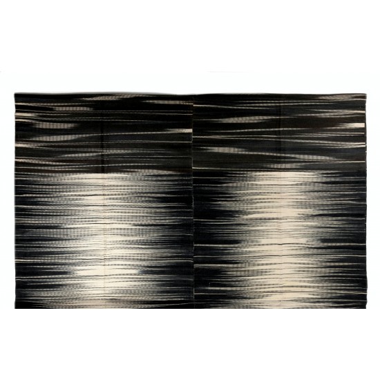 Contemporary Turkish Double Sided Kilim Rug, New Handmade Wool Kilim for Modern Interiors. 11.2 x 15.2 Ft (340 x 462 cm)