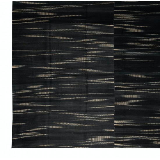 Contemporary Turkish Double Sided Kilim Rug, New Handmade Wool Kilim for Modern Interiors. 14.5 x 16 Ft (440 x 485 cm)