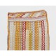 Nomadic Central Anatolian Jijim Kilim, Vintage Flat Weave Wool Rug. 2.3 x 4.3 Ft (70 x 130 cm)