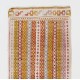 Nomadic Central Anatolian Jijim Kilim, Vintage Flat Weave Wool Rug. 2.3 x 5.2 Ft (70 x 157 cm)