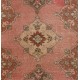 One of a Kind Wool and Cotton Rug, Vintage Handmade Turkish Carpet. 3.4 x 5.6 Ft (103 x 170 cm)