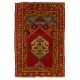 Antique Prayer Rug. Ca 1900. Handmade Turkish Rug. 3.7 x 5 Ft (110 x 155 cm)