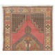 Vintage Handmade Oriental Rug from Turkey, circa 1960. 3.7 x 6.6 Ft (110 x 200 cm)