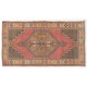 Vintage Handmade Oriental Rug from Turkey, circa 1960. 3.7 x 6.6 Ft (110 x 200 cm)