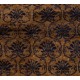 Unique Vintage Handmade Turkish Rug with Geometric Medallion Design. 3.8 x 6 Ft (114 x 180 cm)