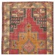 Turkish Runner Rug, Authentic Vintage Handmade Hallway Runner. 3.8 x 8 Ft (114 x 242 cm)