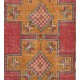 Turkish Runner Rug, Authentic Vintage Handmade Hallway Runner. 3.8 x 8 Ft (114 x 242 cm)