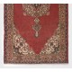 1960s Handmade Turkish Oriental Rug with Medallion Design. 4 x 7.4 Ft (120 x 223 cm)