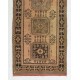 Turkish Runner Rug, Authentic Vintage Handmade Hallway Runner. 4.2 x 11.6 Ft (125 x 352 cm)