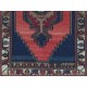 Traditional Handmade Turkish Rug, Unique Vintage Wool Carpet. 4.4 x 7.3 Ft (134 x 222 cm)