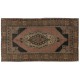 One-of-a-Kind Mid-Century Handmade Turkish Oriental Rug for Traditional Interiors. 100% Wool. 4.6 x 8.3 Ft (140 x 250 cm)