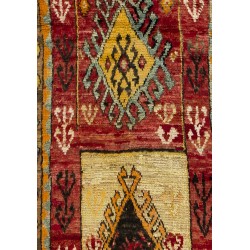 Rare Antique Turkish Wool. 4.9 x 8.7 Ft (148 x 265 cm)