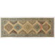 Turkish Runner Rug, Authentic Vintage Handmade Hallway Runner. 4.9 x 13.2 Ft (148 x 400 cm)