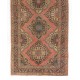 Turkish Runner Rug, Authentic Vintage Handmade Hallway Runner. 5 x 12.7 Ft (150 x 385 cm)