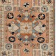 Traditional Vintage Handmade Turkish Rug with Tribal Style, 100% Wool. 5 x 8 Ft (155 x 243 cm)