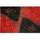 Contemporary Vintage Turkish Area Rug Designed by Singer and Artist Zeki Muren. 6.8 x 10.2 Ft (206 x 309 cm)