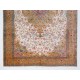 100% Silk Fine Handmade Vintage Rug from Kayseri / Turkey. 7.3 x 11 Ft (220 x 335 cm)
