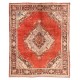 Rare Semi Antique Anatolian Oushak Rug. 7.9 x 9.5 Ft (240 x 287 cm)