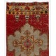One-of-a-Kind Mid-Century Handmade Turkish Runner Rug for Hallway Decor. 3 x 11.4 Ft (90 x 347 cm)