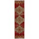 One-of-a-Kind Mid-Century Handmade Turkish Runner Rug for Hallway Decor. 3 x 11.4 Ft (90 x 347 cm)