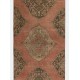 Mid-Century Handmade Turkish Runner Rug for Hallway Decor. 3 x 12.7 Ft (90 x 385 cm)