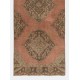 Mid-Century Handmade Turkish Runner Rug for Hallway Decor. 3 x 12.7 Ft (90 x 385 cm)