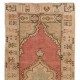 Vintage Turkish Handmade Accent Rug for Home and Office Decor. 3.2 x 6.5 Ft (95 x 197 cm)