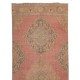 1960s Turkish Village Runner Rug, Authentic Handmade Hallway Runner. 3.2 x 12.6 Ft (95 x 383 cm)