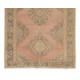 1960s Turkish Runner Rug, Authentic Handmade Hallway Runner. 3.2 x 12.2 Ft (97 x 370 cm)
