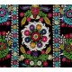 Silk Hand Embroidered Bed Cover, Vintage Suzani Wall Hanging from Uzbekistan. 4.6 x 7.3 Ft (140 x 220 cm)
