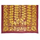 Silk Hand Embroidered Bed Cover, Vintage Suzani Wall Hanging from Uzbekistan. 4.7 x 7 Ft (142 x 213 cm)