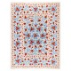 Authentic Silk Hand Embroidered Bed Cover, New Suzani Wall Hanging from Uzbekistan. 6.4 x 8.3 Ft (195 x 250 cm)