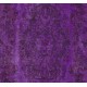 Purple Overdyed Accent Rug, Mid-Century Handmade Central Anatolian Carpet. 4 x 6.8 Ft (121 x 205 cm)