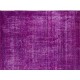 Purple Overdyed Rug, Mid-Century Handmade Central Anatolian Carpet. 5.7 x 9.3 Ft (172 x 282 cm)