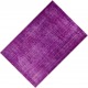 Purple Overdyed Rug, Mid-Century Handmade Central Anatolian Carpet. 5.7 x 9.3 Ft (172 x 282 cm)