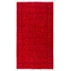 Red Overdyed Accent Rug with Floral Design, 1960s Hand-Knotted Central Anatolian Carpet. 3.9 x 6.9 Ft (117 x 210 cm)