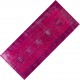 Pink Overdyed Runner Rug, Vintage Handmade Corridor Carpet from Turkey. 4.7 x 11 Ft (142 x 337 cm)