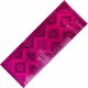 Fuchsia Pink Overdyed Runner Rug, Vintage Handmade Corridor Carpet from Sille, Turkey. 4.9 x 13.3 Ft (147 x 404 cm)