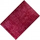 Red Overdyed Rug for Modern Interiors, 1960s Hand-Knotted Central Anatolian Carpet. 5.8 x 9 Ft (175 x 274 cm)