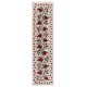 Silk Hand Embroidered Bed Cover, Vintage Suzani Wall Hanging from Uzbekistan. 1.7 x 6 Ft (50 x 185 cm)