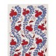 Silk Hand Embroidered Bed Cover, Vintage Suzani Wall Hanging from Uzbekistan. 1.7 x 6.3 Ft (50 x 190 cm)
