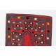 Vintage Central Asian / Uzbek Suzani Wall Hanging, Silk Hand Embroidered Bed Cover. 3 x 6.4 Ft (94 x 193 cm)