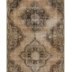 Hand-Knotted Vintage Turkish Runner Rug, Authentic Wool Hallway Runner. 3.6 x 12 Ft (108 x 365 cm)