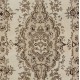Floral Patterned Turkish Handmade Vintage Rug, Ideal for Office and Home Decor. 3.9 x 7.4 Ft (118 x 224 cm)