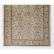Handmade Vintage Rug, Floral Design Central Anatolian Carpet. 4 x 6.9 Ft (120 x 208 cm)