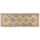 Traditional Vintage Handmade Turkish Runner Rug, Great for Hallway Decor. 4.6 x 12.6 Ft (140 x 383 cm)