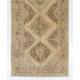 Vintage Handmade Turkish Runner Rug for Hallway Decor. 5 x 12.8 Ft (153 x 390 cm)