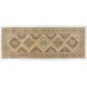 Vintage Handmade Turkish Runner Rug for Hallway Decor. 5 x 12.8 Ft (153 x 390 cm)