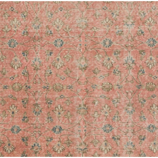 Vintage Handmade Anatolian Runner Rug, Great for Hallway Decor. 5 x 12.7 Ft (155 x 385 cm)